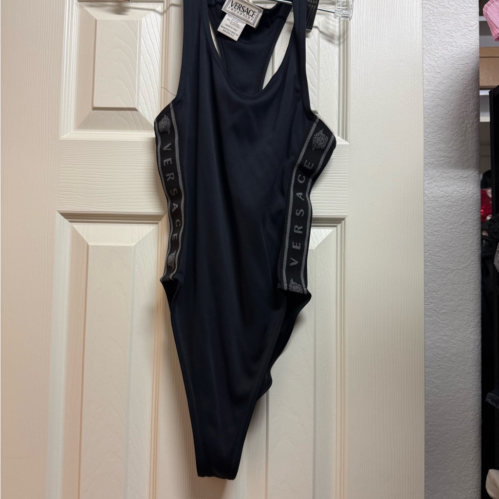 Versace Black Swimsuit